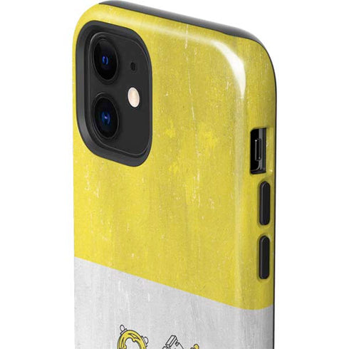 Vatican City Flag Distressed iPhone 12 Mini Impact Case